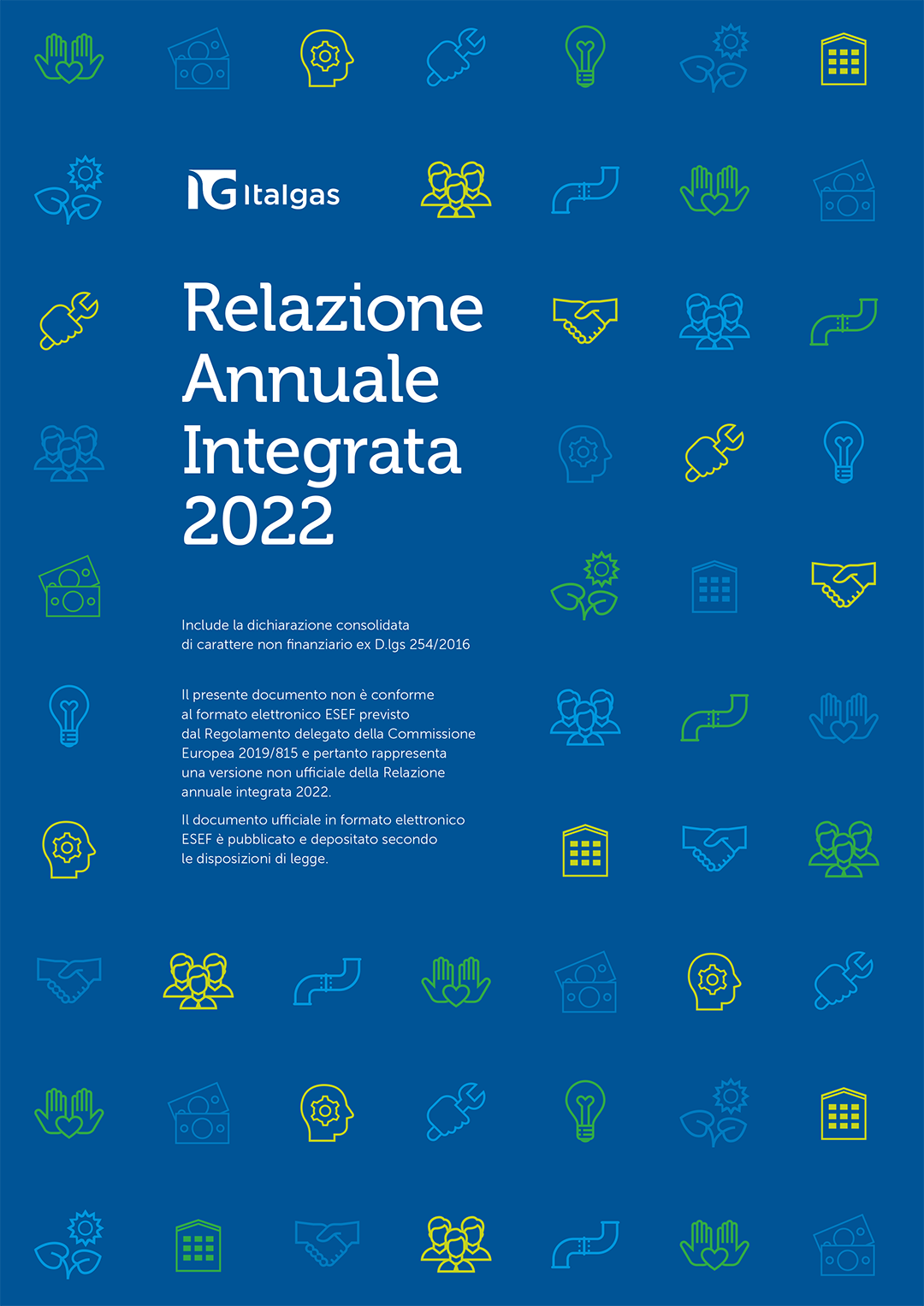 Italgas Integrated Report 2022 Cover Image